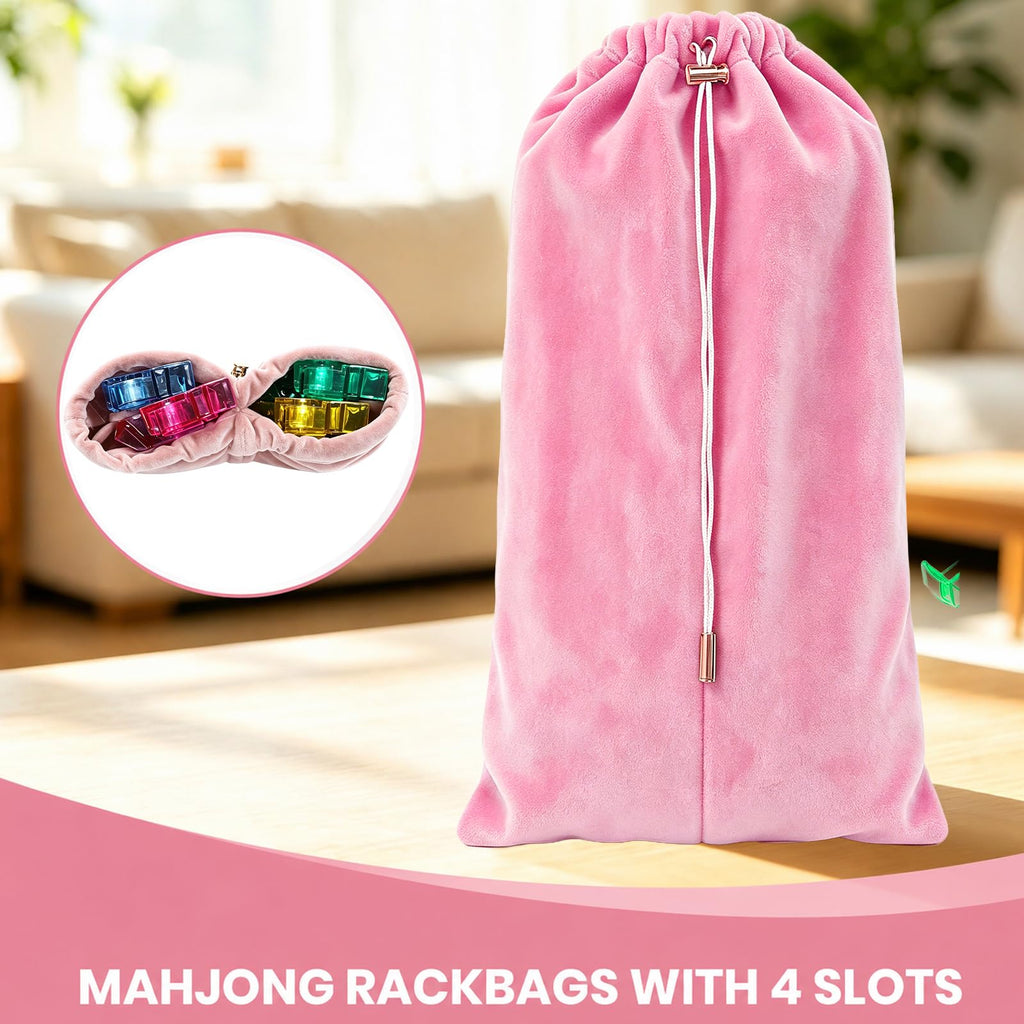 Mahjong Rack Storage Bag with 4 Dividers O8689