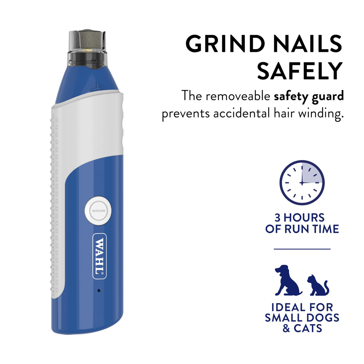 2-Speed Rechargeable Electric Pet Nail Grinder S119