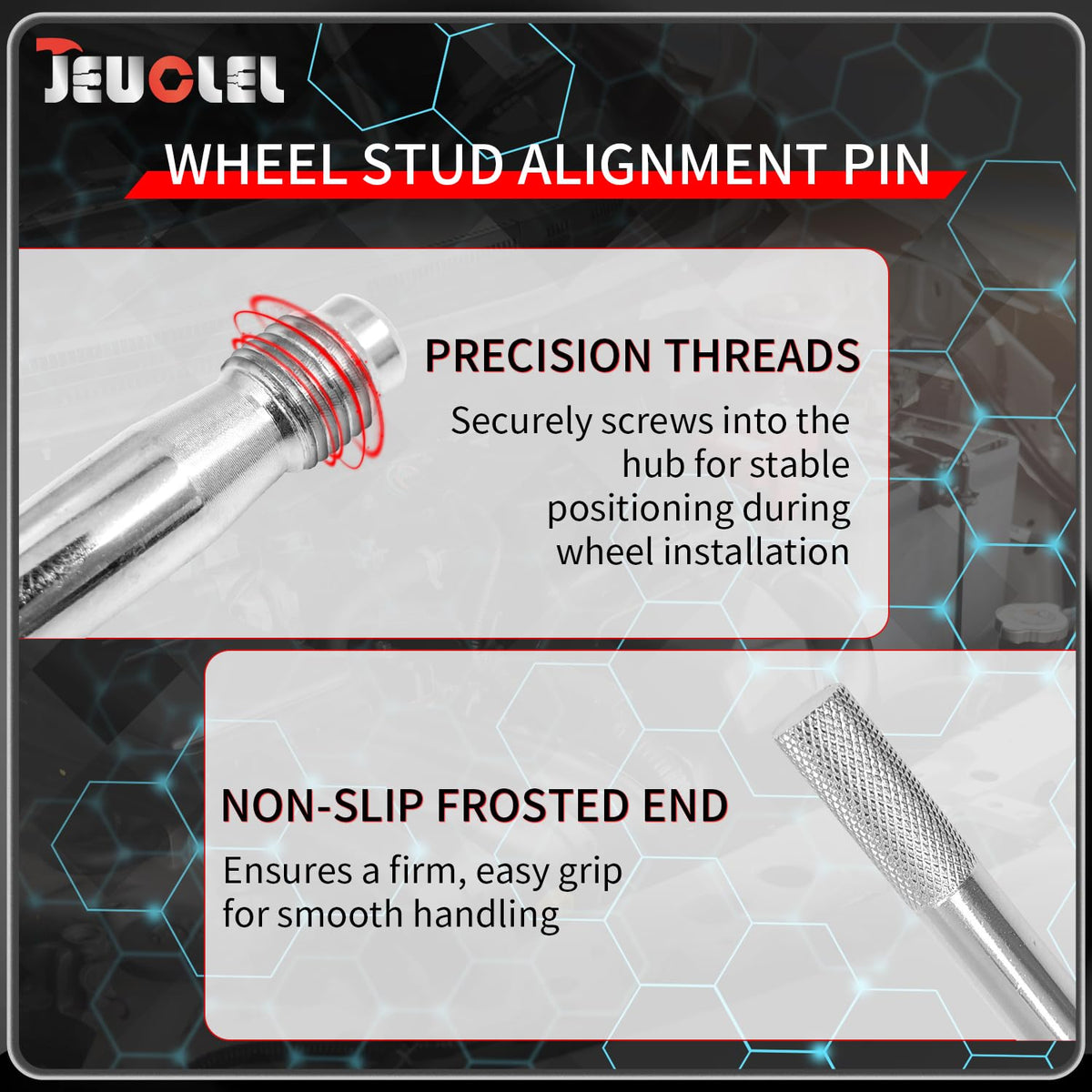 Wheel Stud Alignment Pin Set M12x1.25 M12x1.5 M12x1.75 B7268