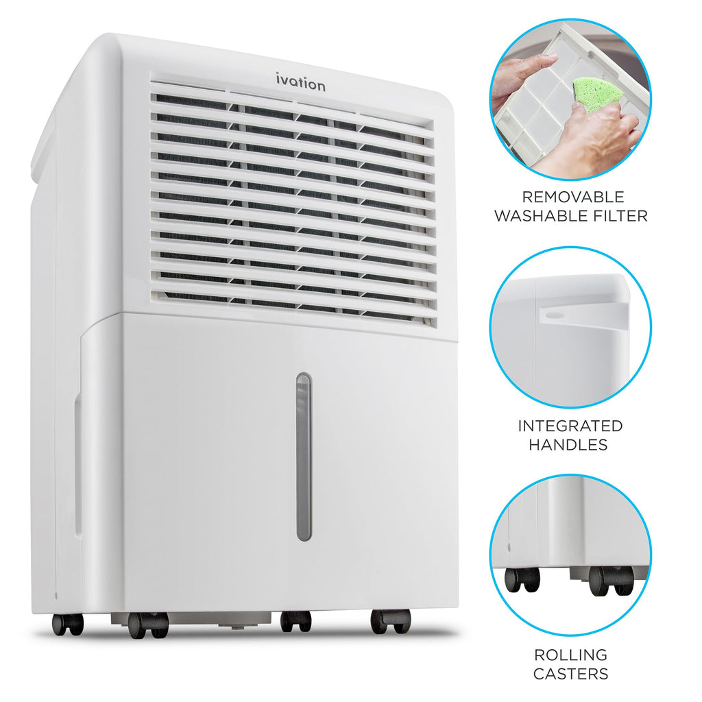50 Pint Dehumidifier with Pump & Drain Hose D922563