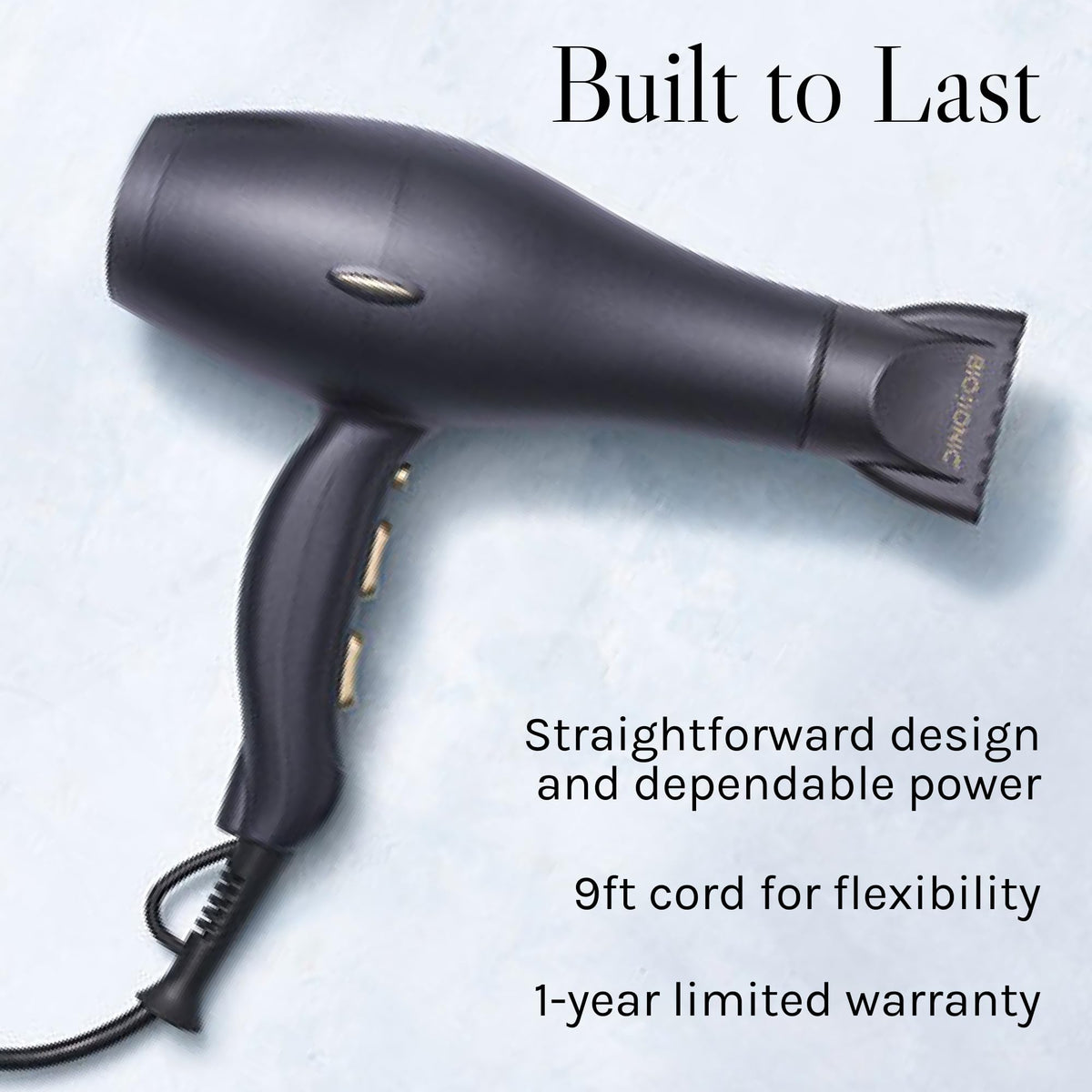 Blue 1875W Hair Dryer Q328857