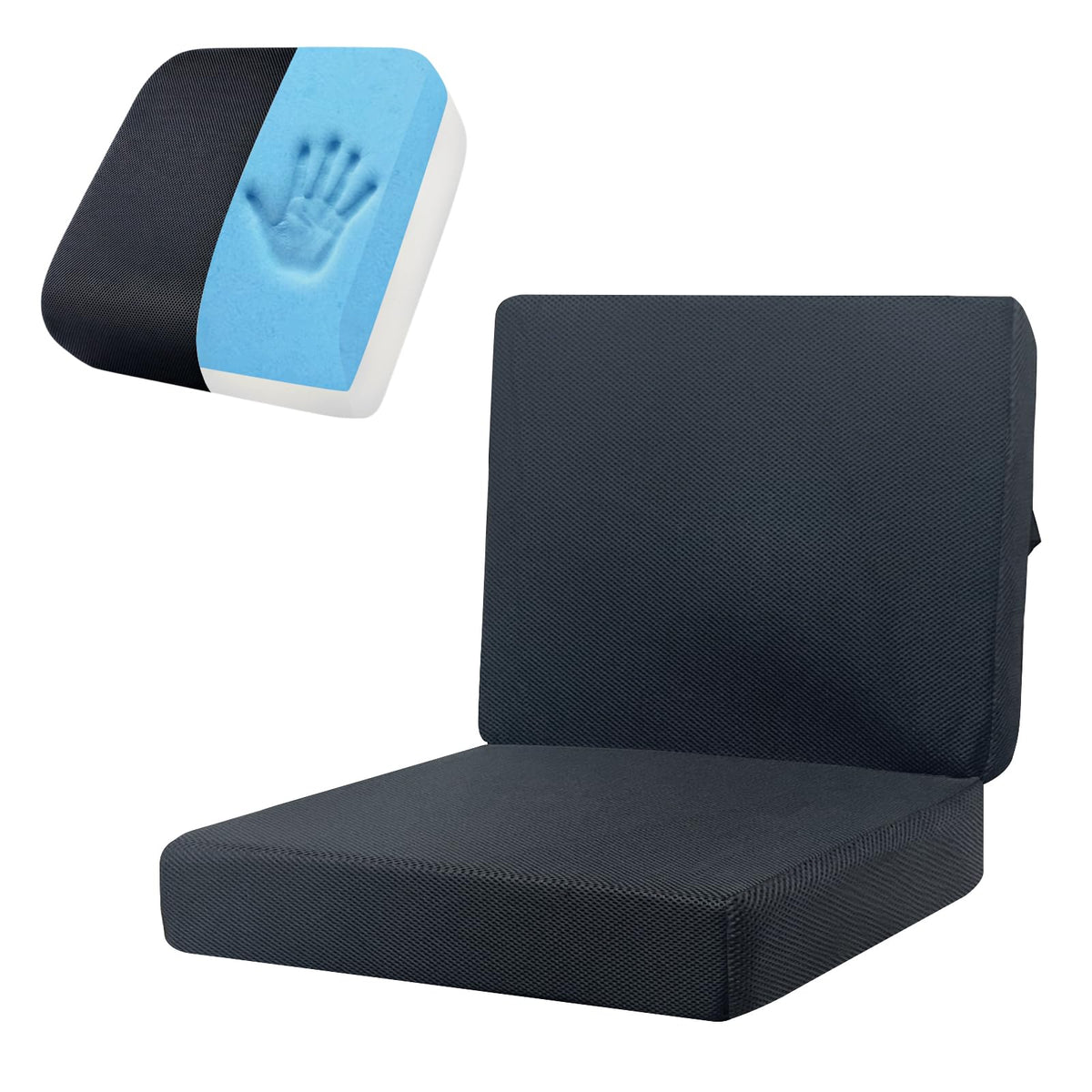 Car Seat Cushion with Backrest E30623