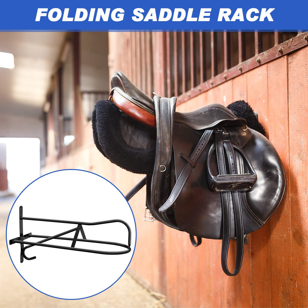 4 Sets Wall Mounted Saddle Rack A70735
