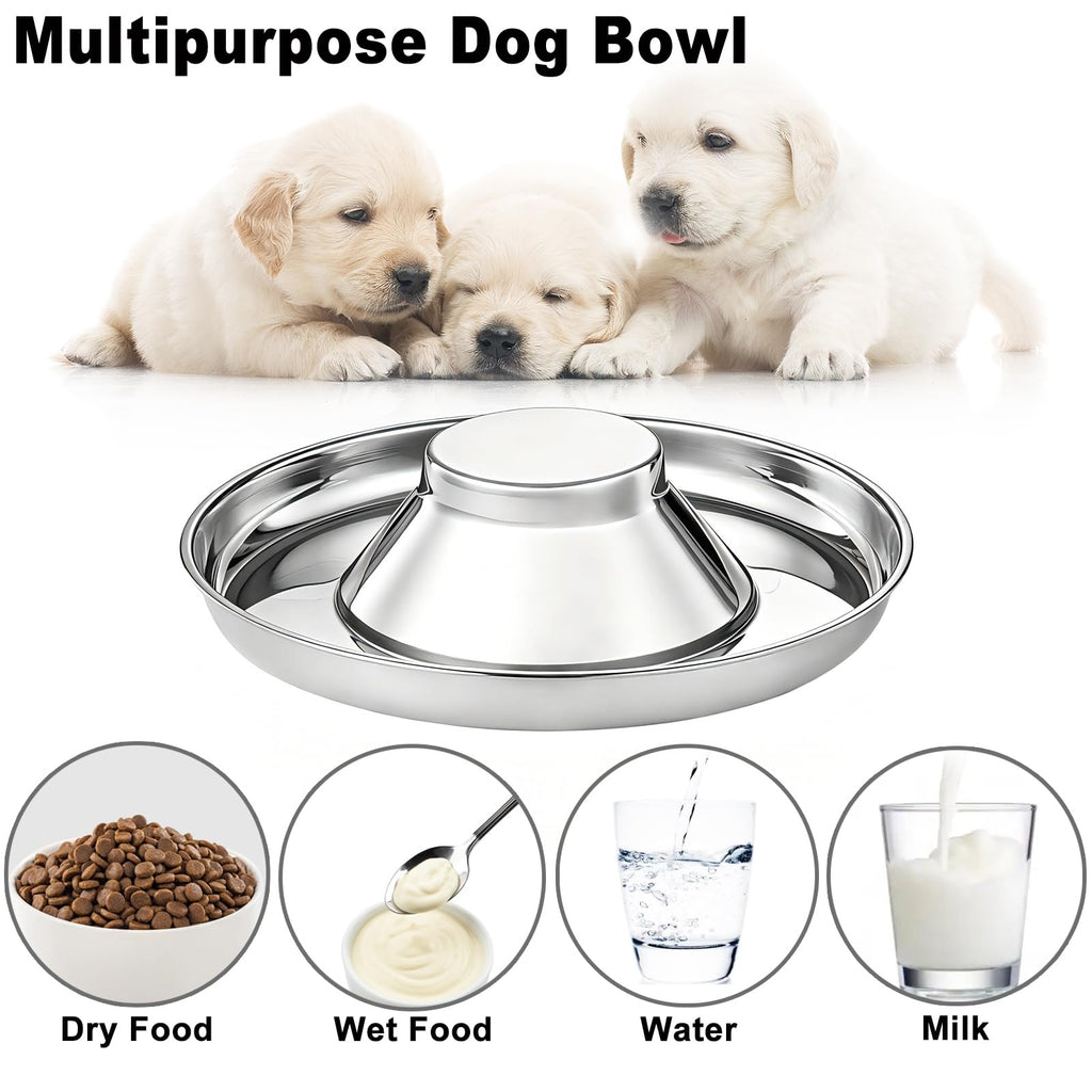 Stainless Steel Multi-Pet Feeding Bowl Y652