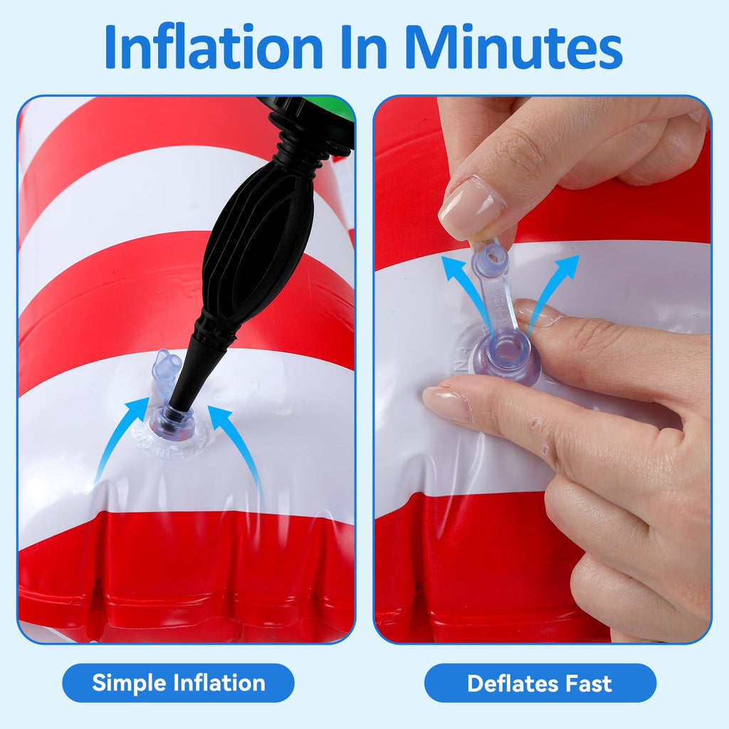 2 Pack Inflatable Pool Float Chair M755