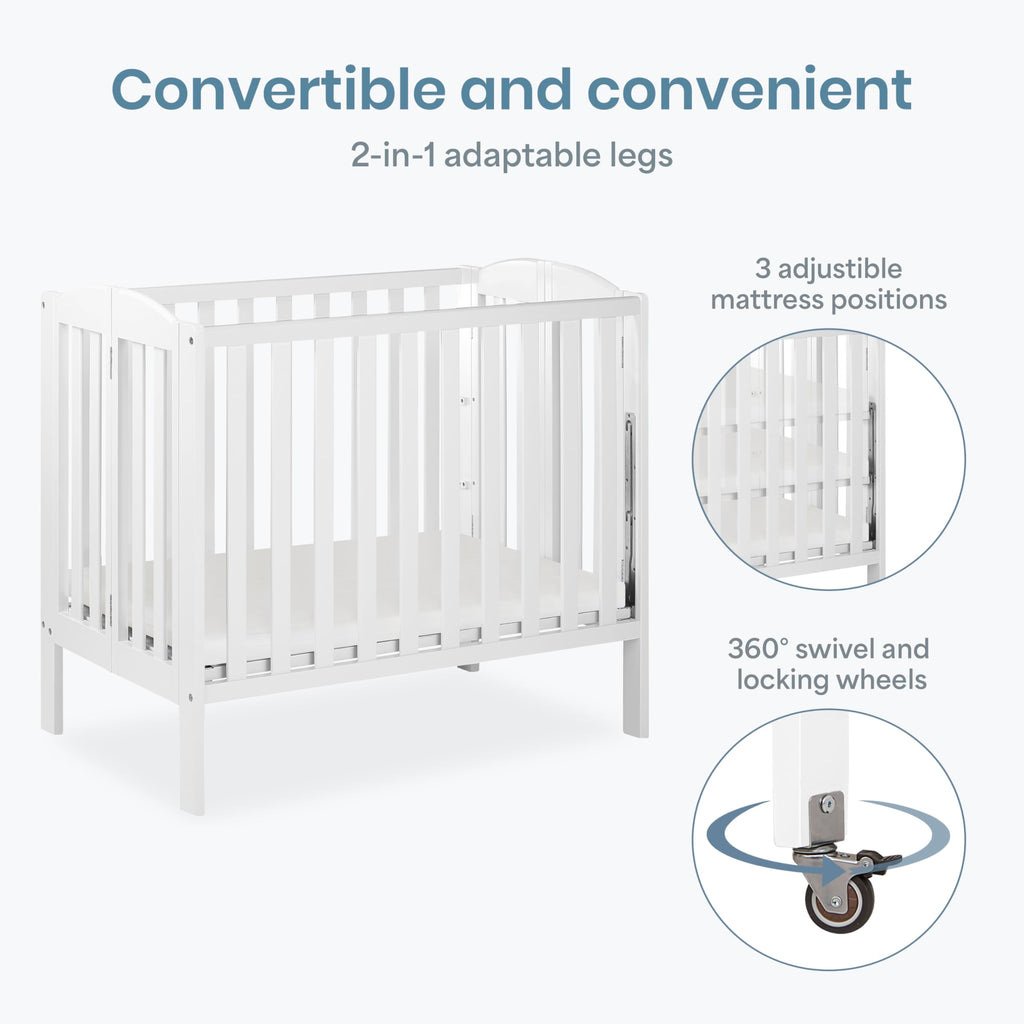 Mini Folding 3-in-1 Portable Baby Crib H50057