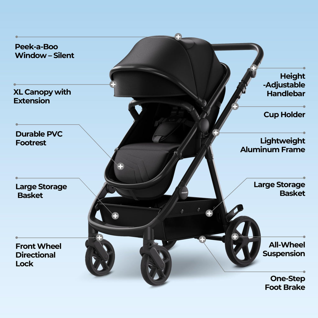 Baby Stroller with Car Seat Adapter V15134