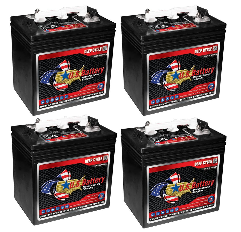 6 Volt 208Ah Deep Cycle Battery Set of 4 A891