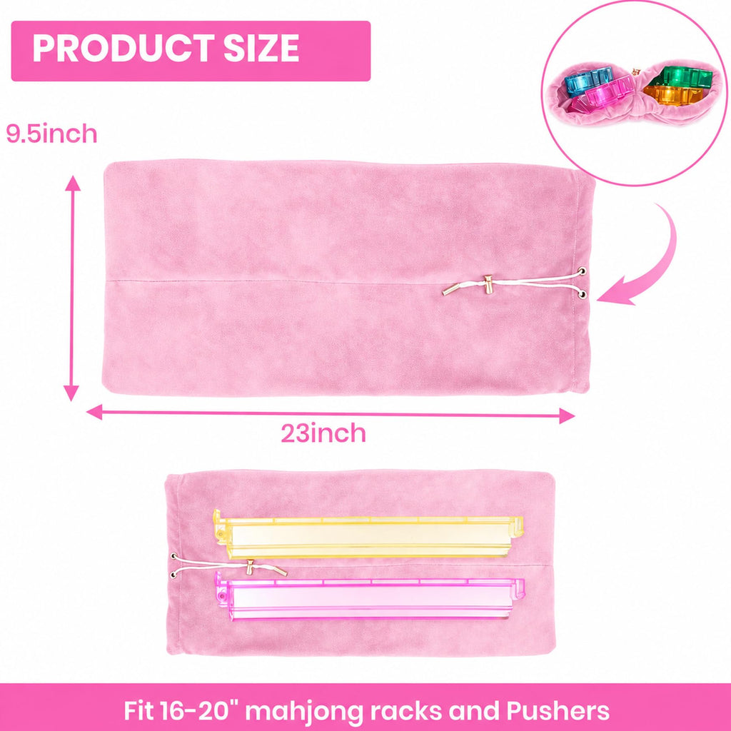 Mahjong Rack Storage Bag with 4 Dividers O8689