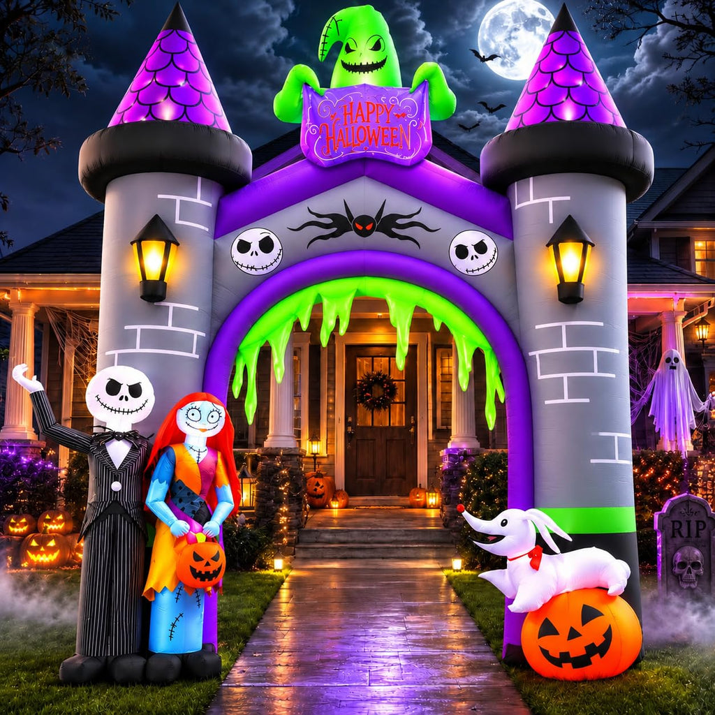 12FT Inflatable Archway with LED Light I58487