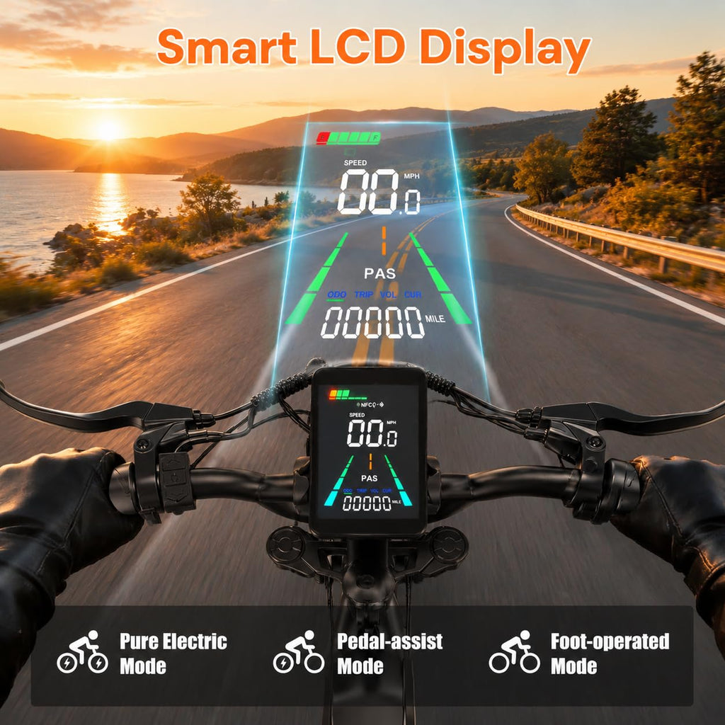 1000W 48V 16Ah Fat Tire Electric Bike K252