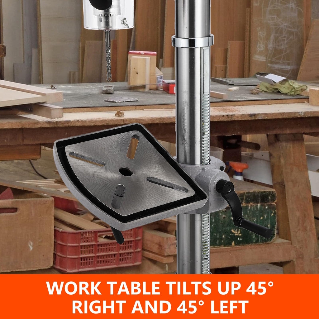 13 in 7.5 Amp Variable Speed Cast Iron Drill Press Z454459