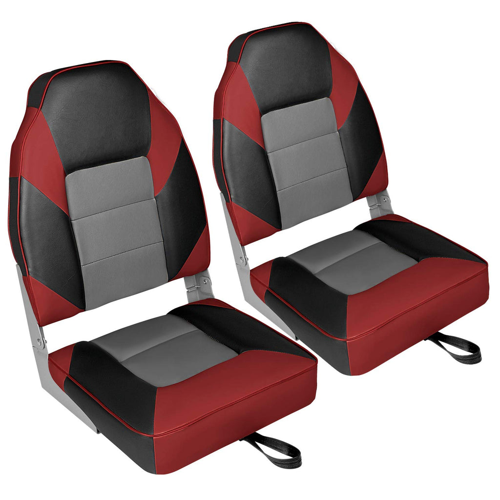 High Back Folding Boat Seat 2 Pack J37914