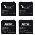 6V 210AH Deep Cycle AGM Battery 4 Pack N932727