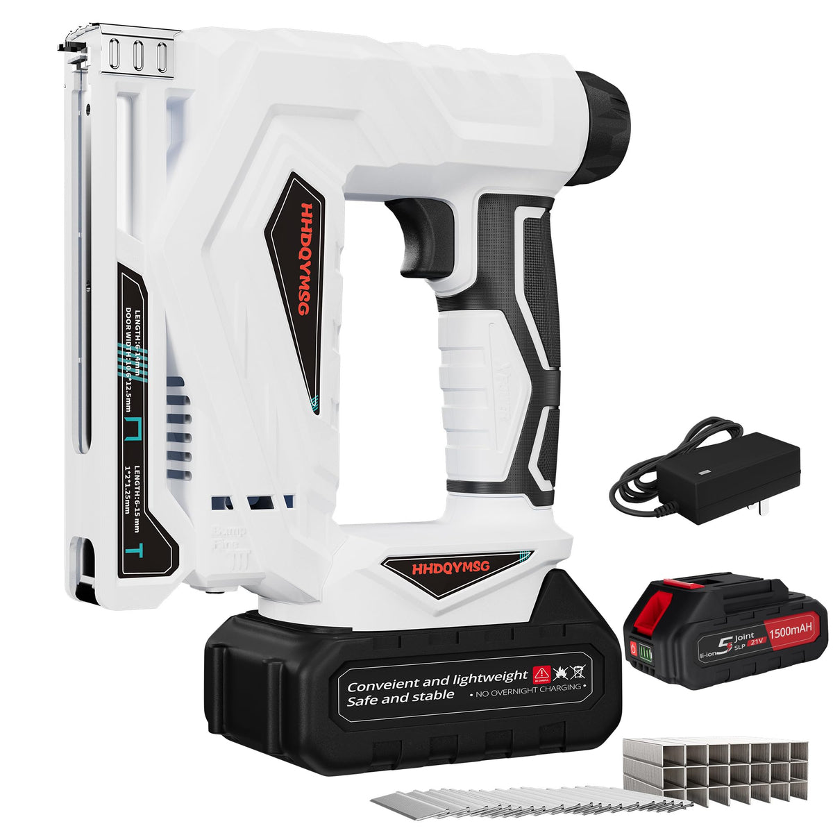 Cordless Brad Nailer Stapler with Battery E184