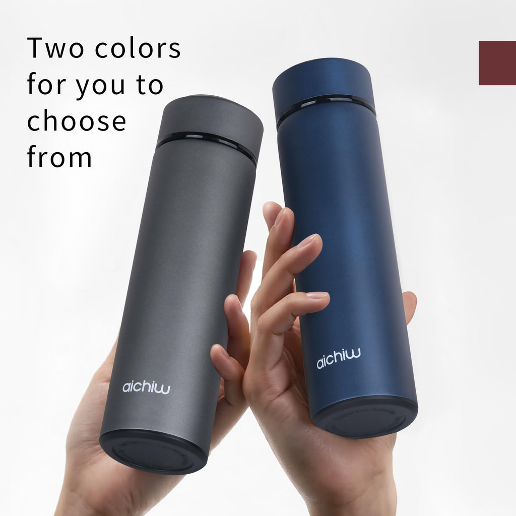 Vacuum Insulated 304 Stainless Steel Travel Mug with Lid 16 Oz Leak-Proof Tumbler F2071