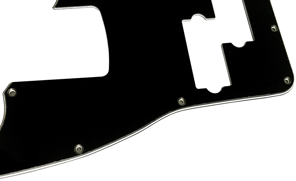 Electric Guitar Pickguard 3 Ply Black D49045