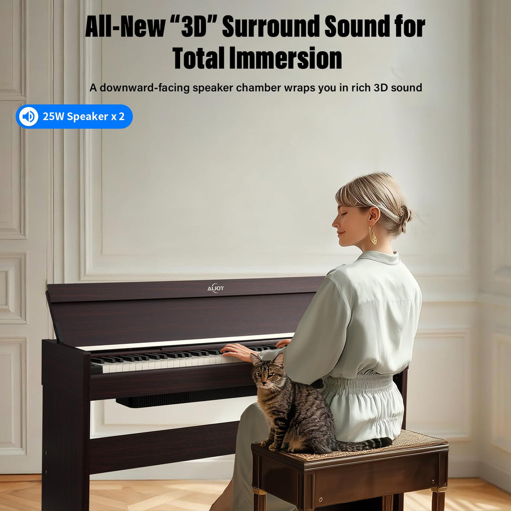 88 Key Weighted Digital Piano M7142