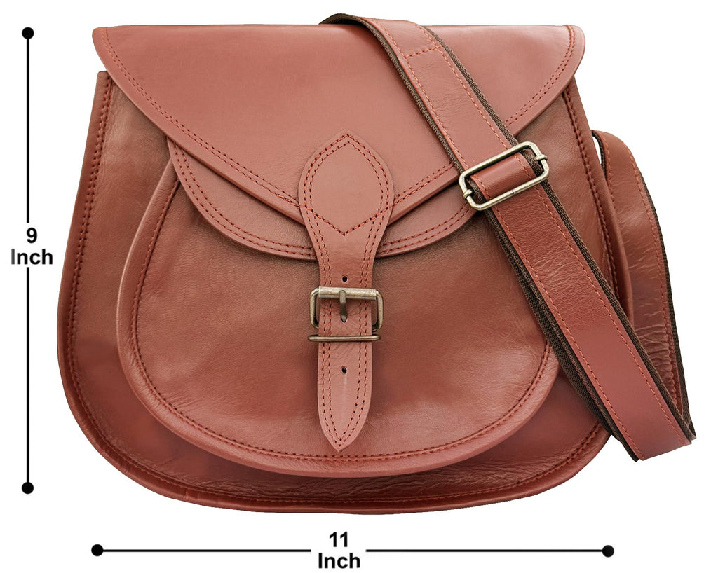 Leather Crossbody Bag S709