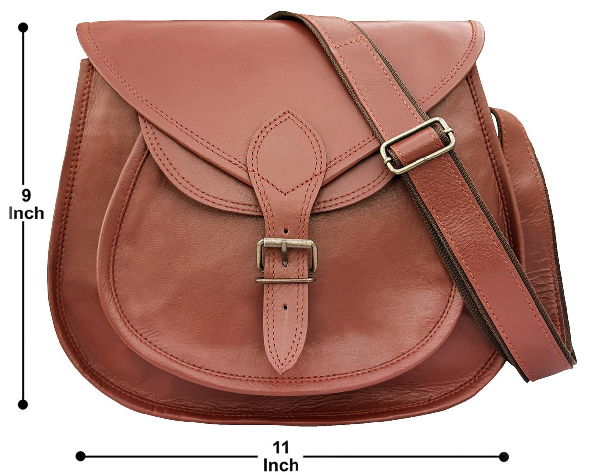 Leather Crossbody Bag S709