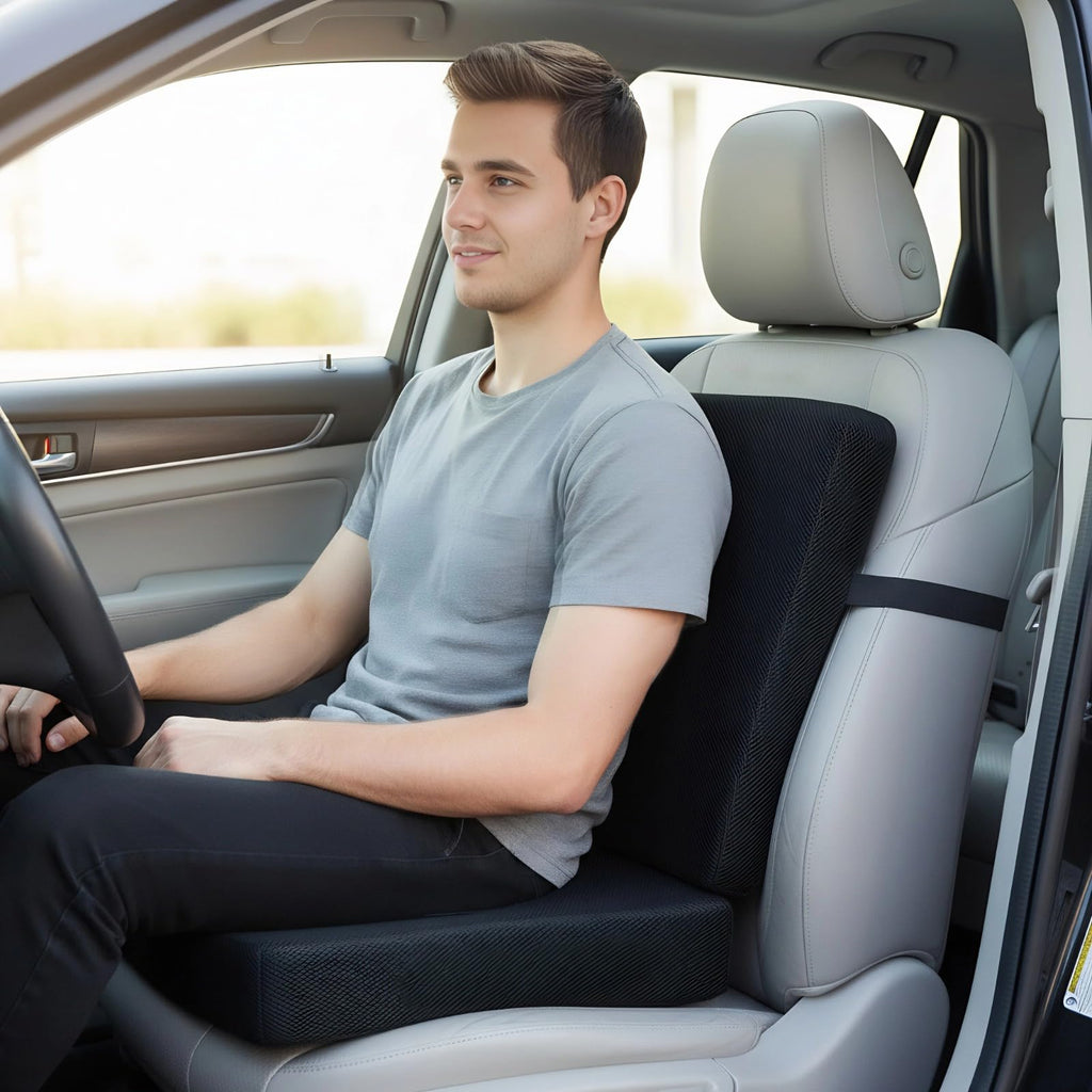 Car Seat Cushion with Backrest E30623