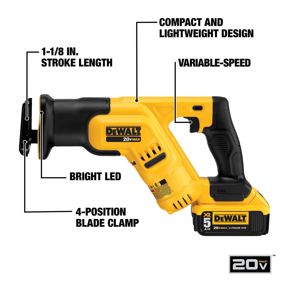 Cordless Reciprocating Saw Kit V678