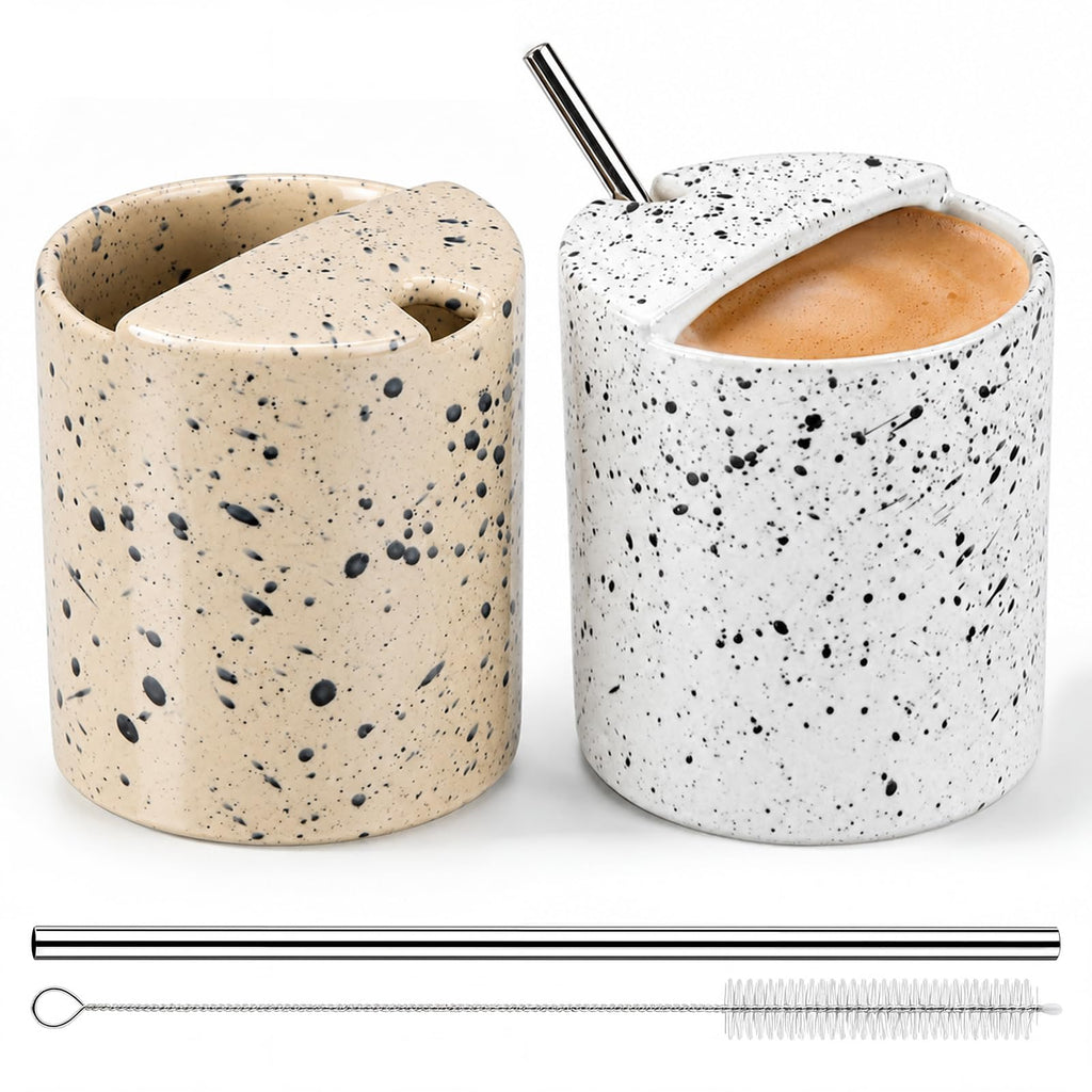 2 Pack 16 oz Ceramic Coffee Mug V130
