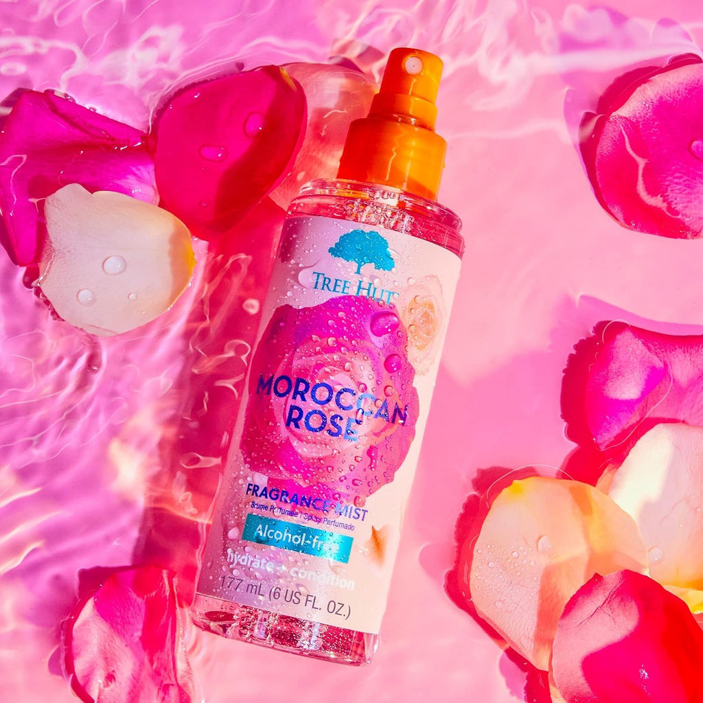 Hair and Body Mist, Moroccan Rose, 6 Fl Oz T50067