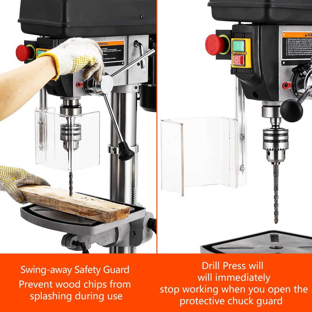15 in Benchtop Drill Press with Variable Speed L16632