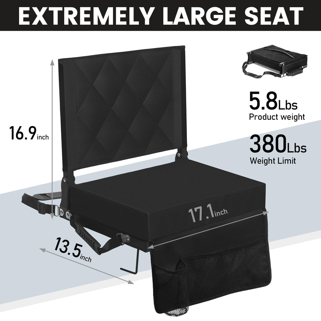 Padded Bleacher Seat Cushion N24110