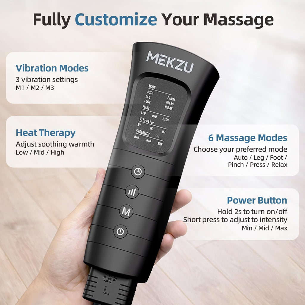 Air Compression Leg Massager with Heat P20471
