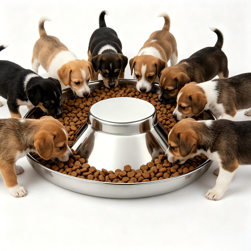 Stainless Steel Multi-Pet Feeding Bowl Y652