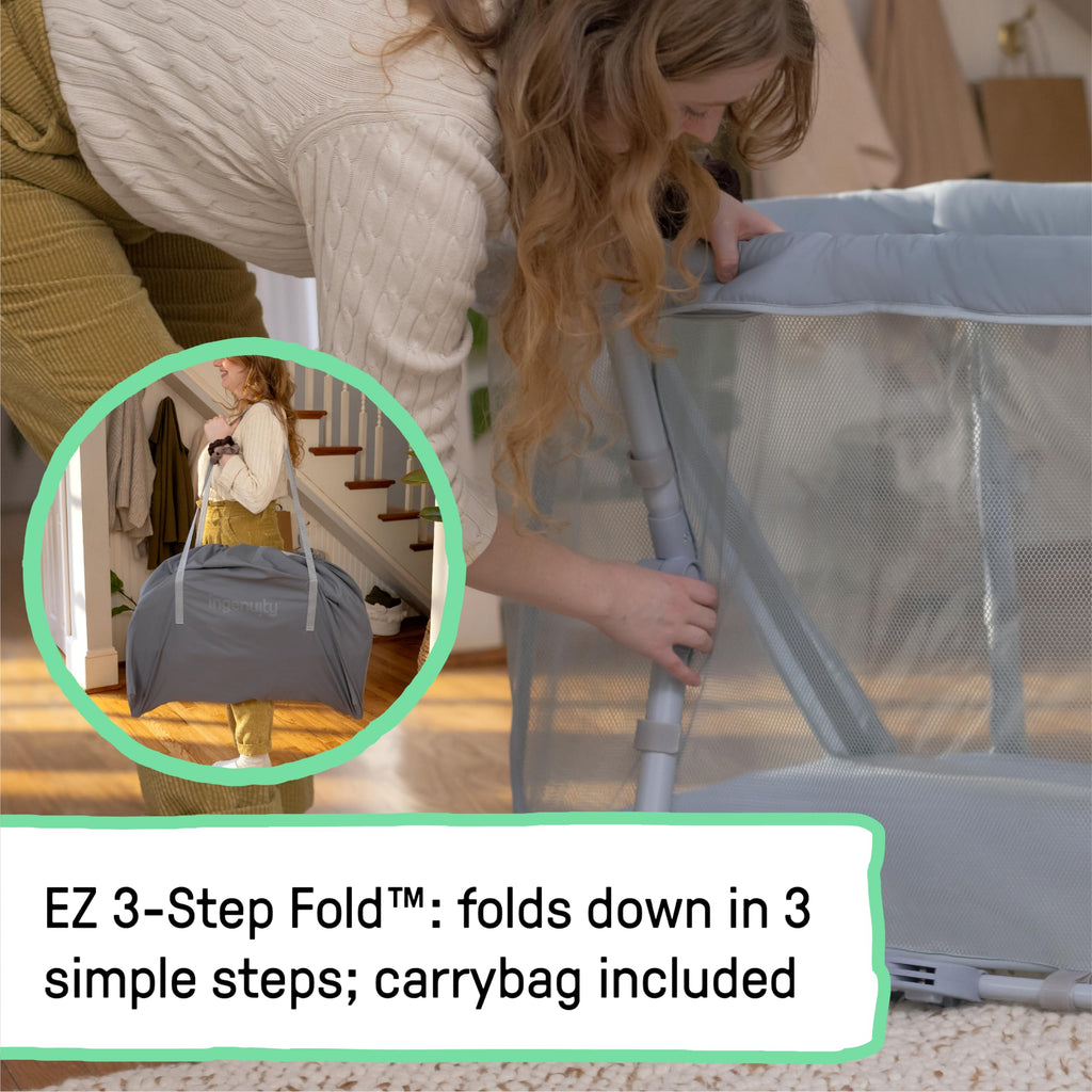 3-in-1 Portable Bassinet & Playard T47333