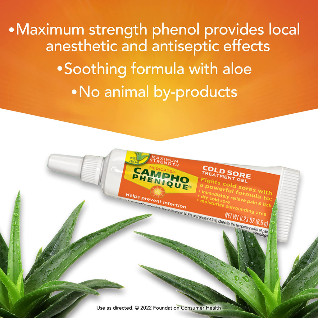 Cold Sore Treatment Gel 0.23 Oz L9609
