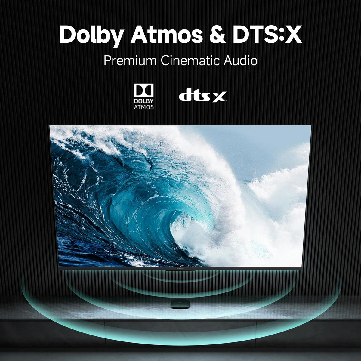 Android 4K UHD TV Box 2GB + 32GB Storage WiFi 6 HDMI 2.1 S582