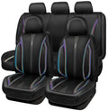 Nappa Leather Car Seat Covers 5 Seats Full Set B136