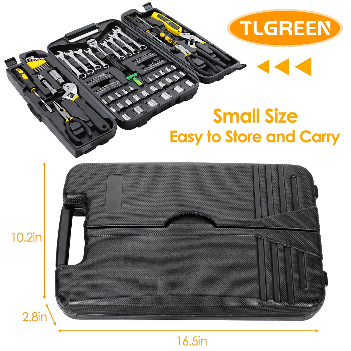 95-Piece Mechanic Tool Set with Storage Case J6672