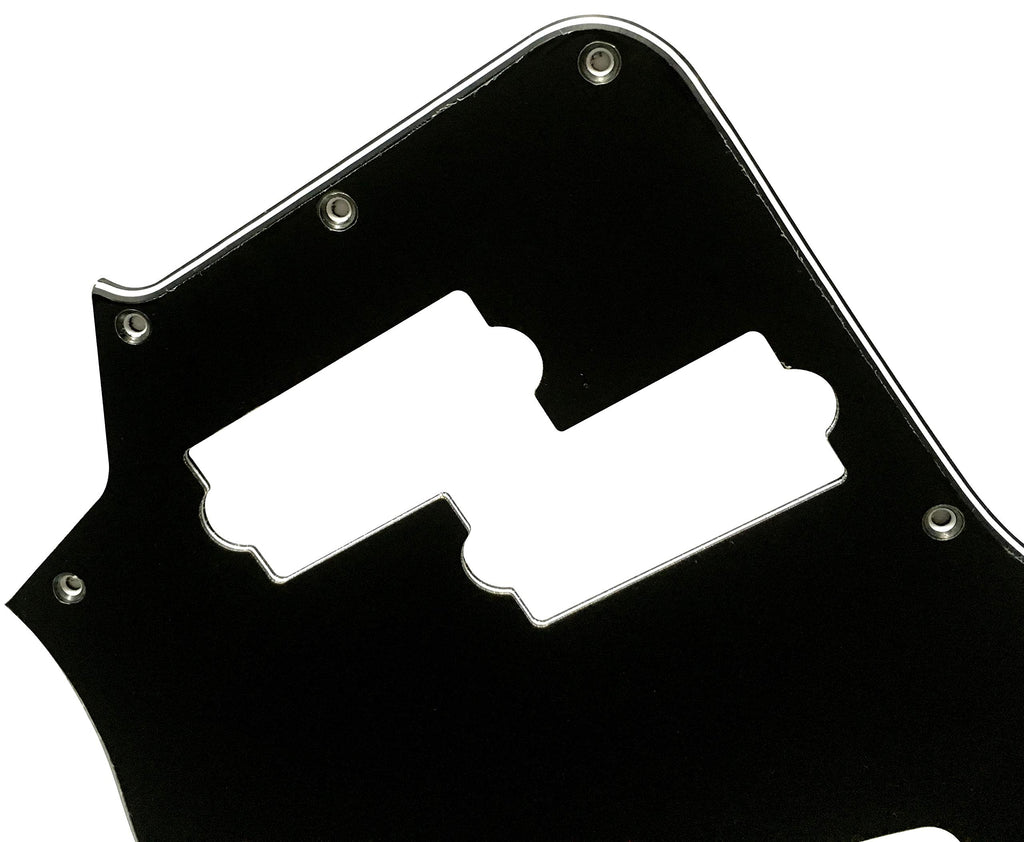 Electric Guitar Pickguard 3 Ply Black D49045