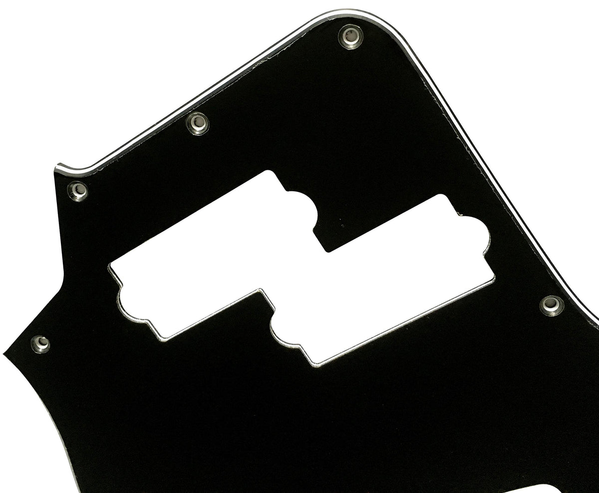 Electric Guitar Pickguard 3 Ply Black D49045