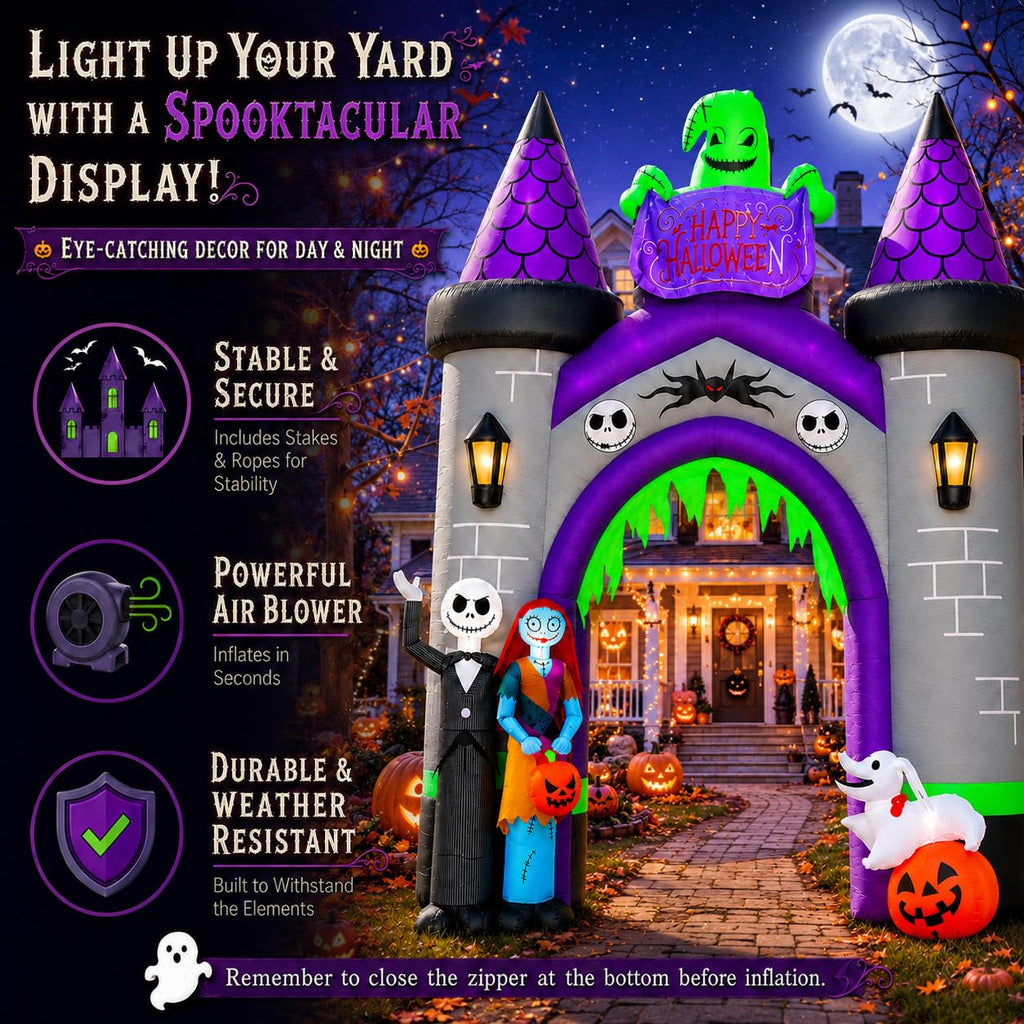 12FT Inflatable Archway with LED Light I58487