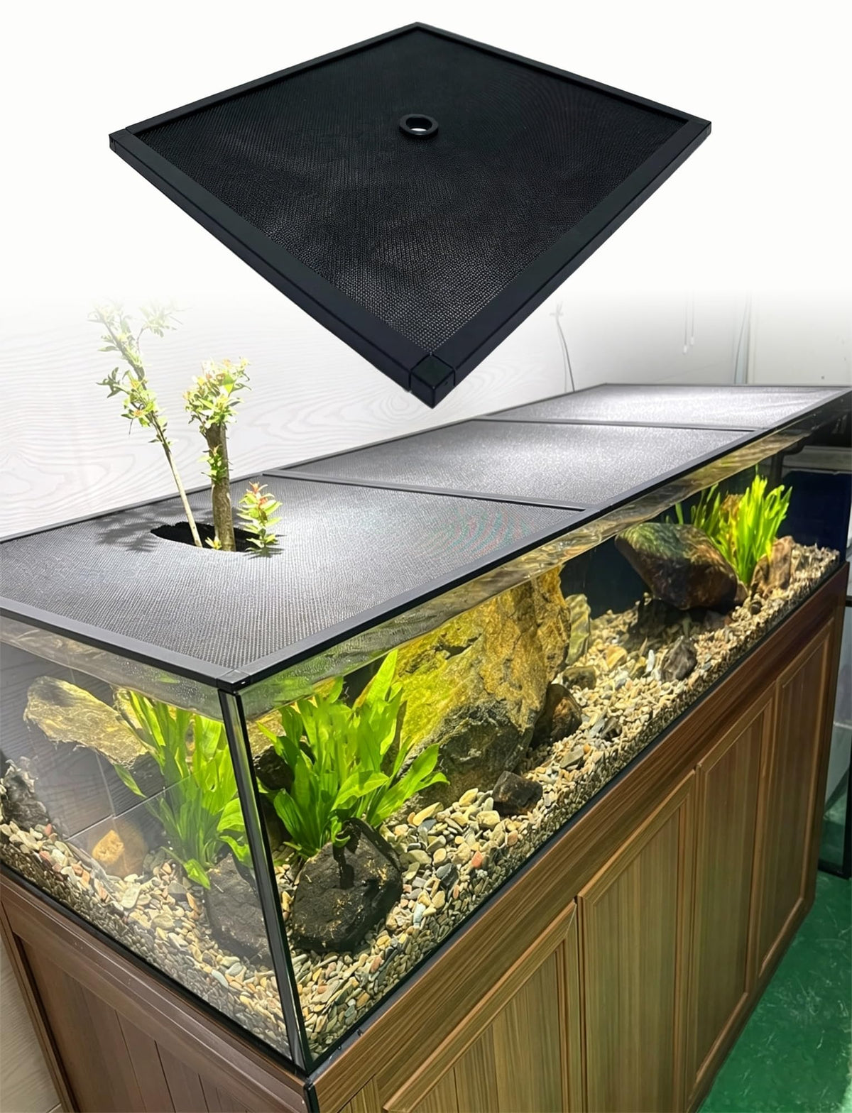Aluminum Fish Tank Mesh Lid T8523