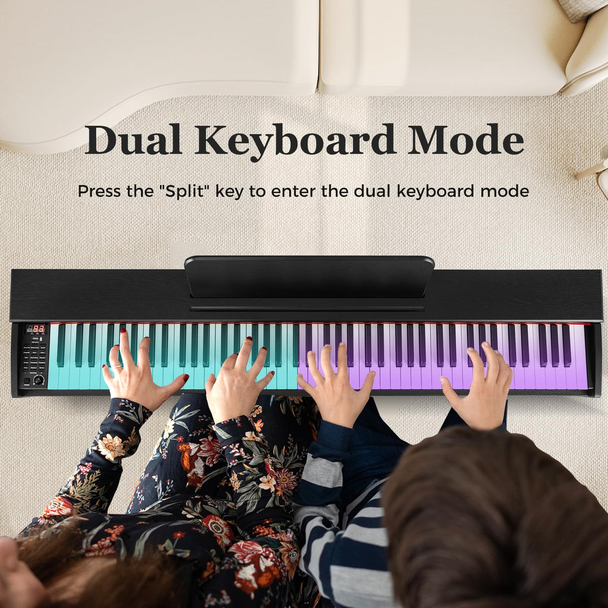 88 Key Weighted Hammer Action Digital Piano B728599