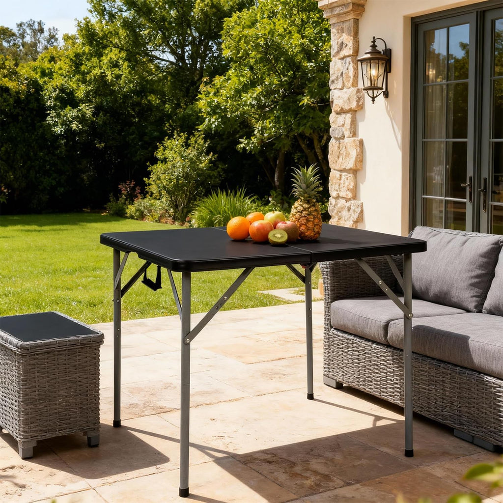 34" Black Folding Card Table I9246