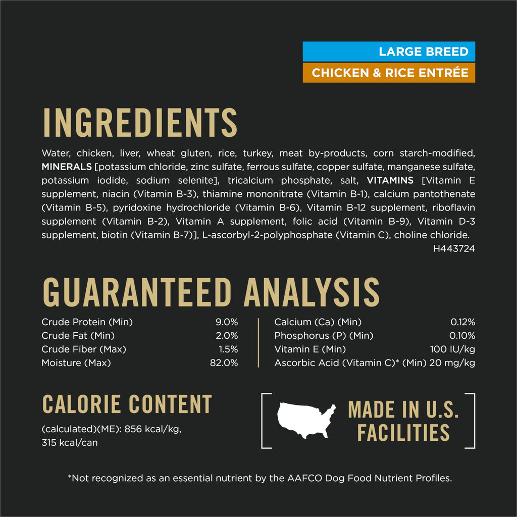 Chicken Gravy Wet Dog Food 13 oz I756847
