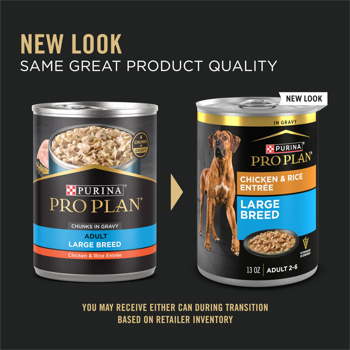 Chicken Gravy Wet Dog Food 13 oz I756847