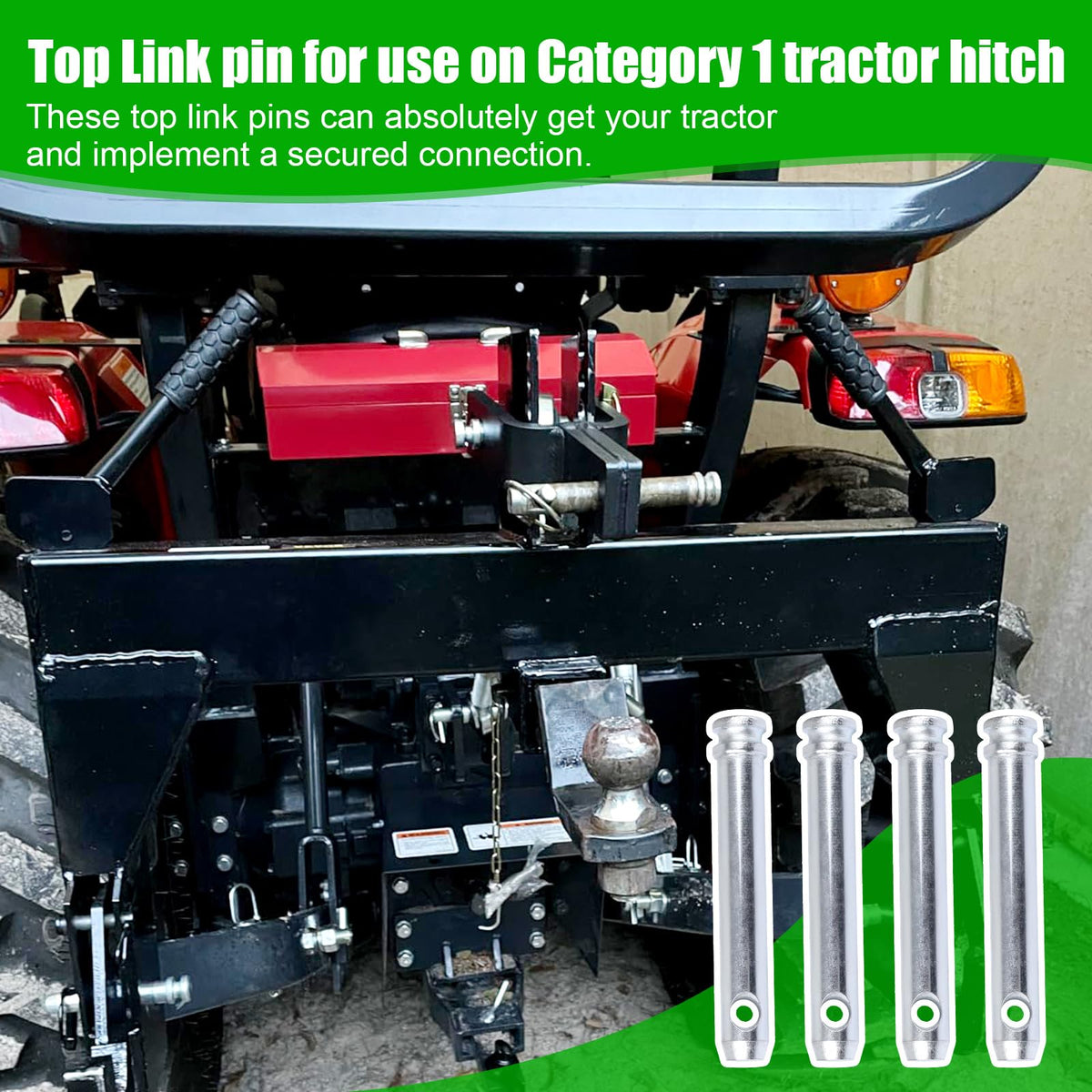 3/4 in Dia Top Link Pin Hitch 4 Pack P978