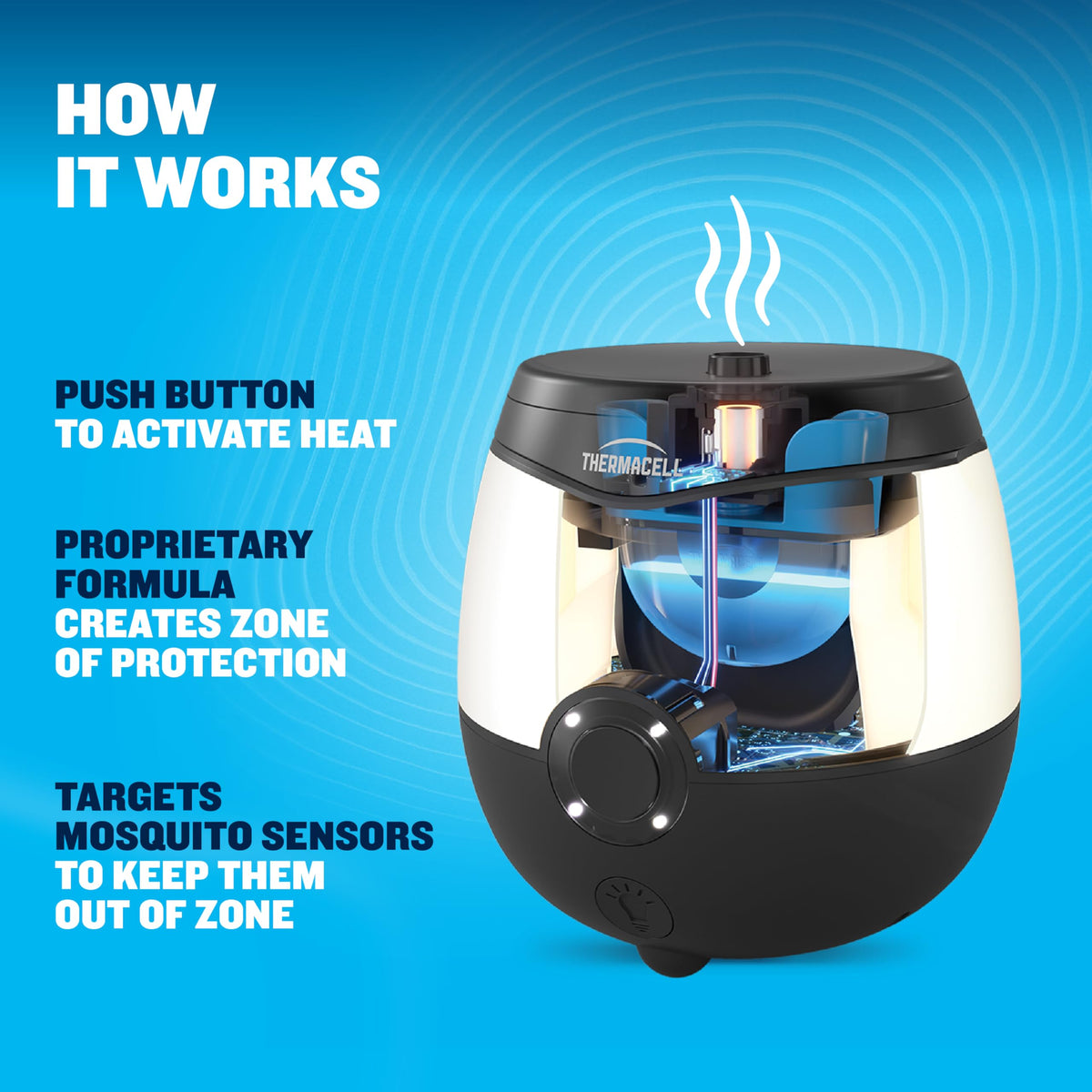 Mosquito Repellent Lantern LED 9-Hr Battery H545
