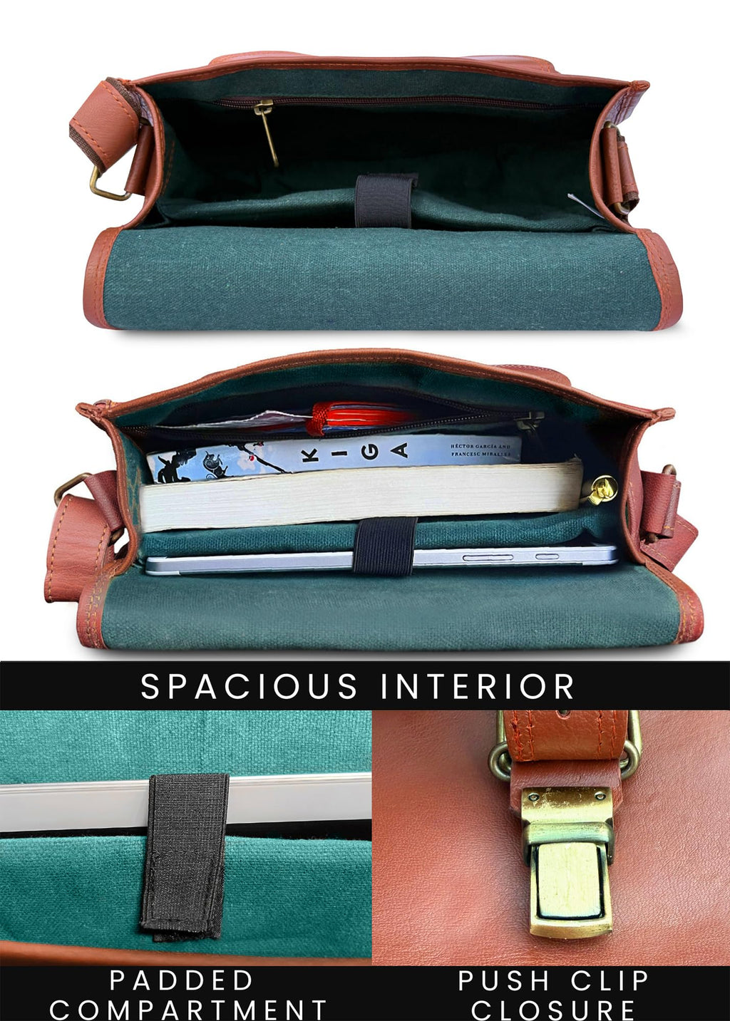 Leather Crossbody Bag S709
