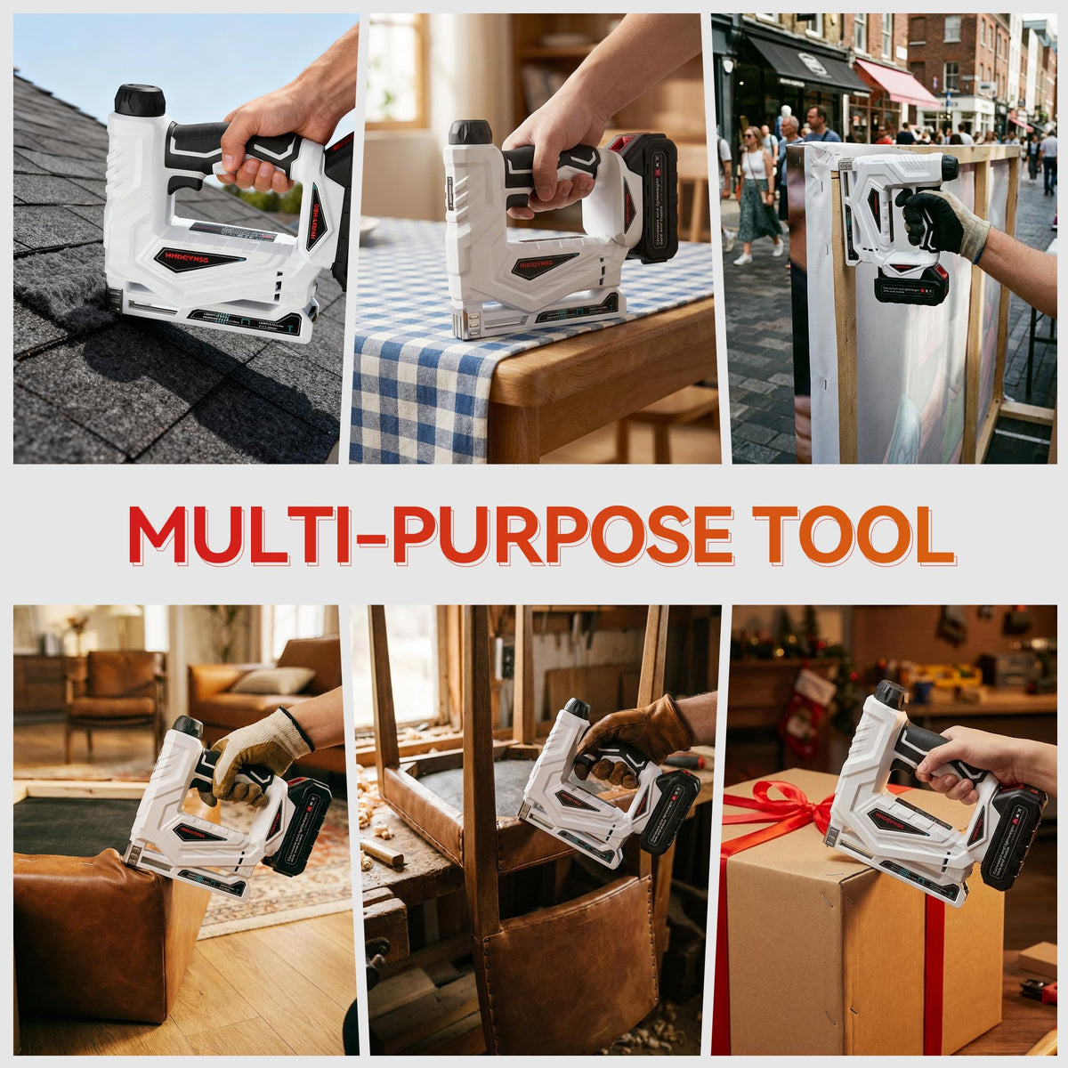 Cordless Brad Nailer Stapler with Battery E184