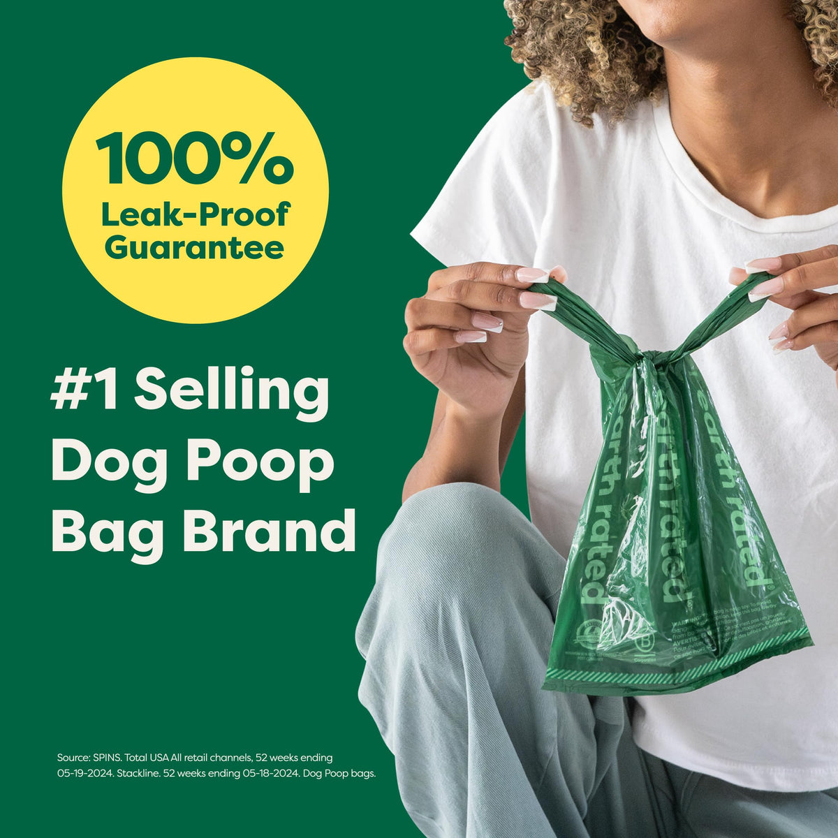 Dog Poop Bags 105 Easy Tie Handle Lavender A933152